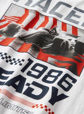 T-shirt Name It Hold weiß für Jungen