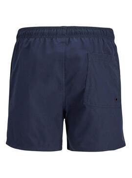 Badehose Jack and Jones Maui Double blau für Jungen.