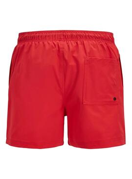 Badehose Jack And Jones Maui rot für Jungen