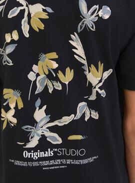 T-Shirt Name It Varenna Painted schwarz für Jungen