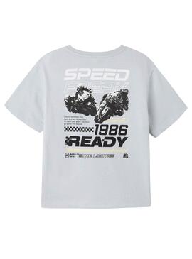 T-shirt Name It Hold regular grau für Jungen.