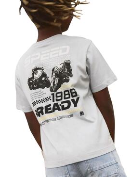 T-shirt Name It Hold regular grau für Jungen.