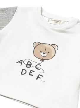 T-shirt Mayoral Fantasy White Bear für Baby