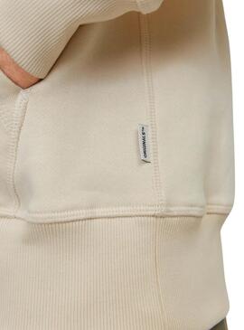 Sweatshirt Jack and Jones Freder beige für Herren.