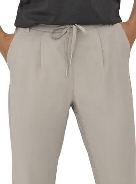 Hose Only Poptrash Aris grau für Damen