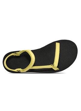 Sandalen Teva Original Universal Slim in Gelb für Frauen.