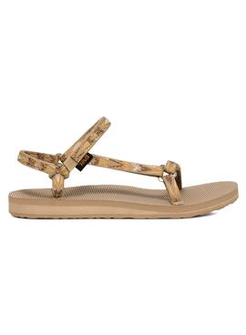 Sandalen Teva Original Universal Slim beige für Damen