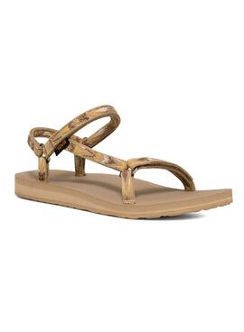 Sandalen Teva Original Universal Slim beige für Damen