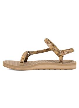 Sandalen Teva Original Universal Slim beige für Damen
