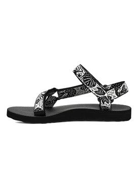 Sandalen Teva Original Universal Sirena weiß und schwarz für Frauen