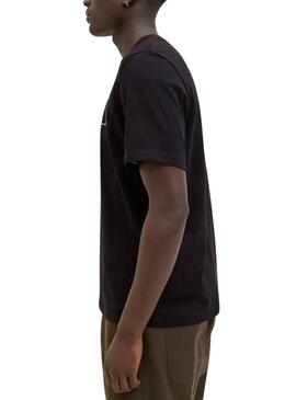 T-Shirt Jack and Jones Verner schwarz für Herren 