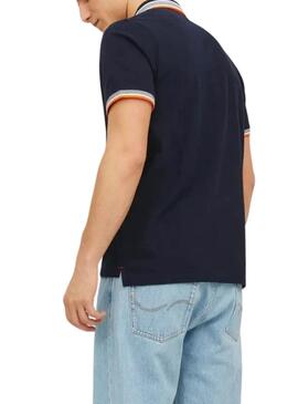 Polo Jack und Jones Paulos Marineblau für Herren