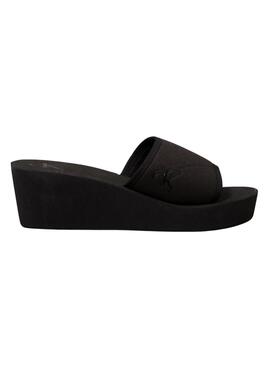   Flip-Flops Calvin Klein Plattform schwarz für Frauen