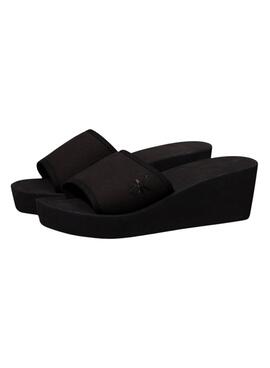   Flip-Flops Calvin Klein Plattform schwarz für Frauen