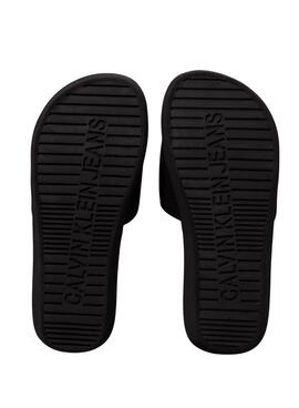   Flip-Flops Calvin Klein Plattform schwarz für Frauen