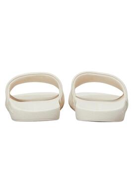  Flip-Flops Calvin Klein Monogramm beige für Frauen