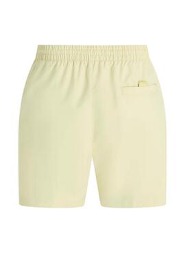 Badehose Calvin Klein Logo-Band Gelb für Männer