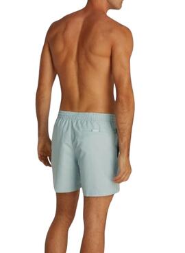 Badehose Calvin Klein Logo-Band Türkis für Herren