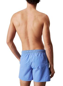 Badehose Calvin Klein Monogramm blau für Herren