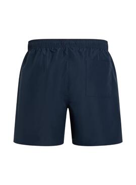 Badehose Calvin Klein Monogramm Marineblau für Männer