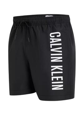 Badehose Calvin Klein Frontlogo Schwarz für Männer
