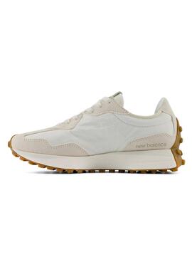 Sneakers New Balance 327 weiß und grün für Frauen