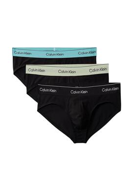 Pack 3 Slips Calvin Klein Icon  Schwarz für Männer