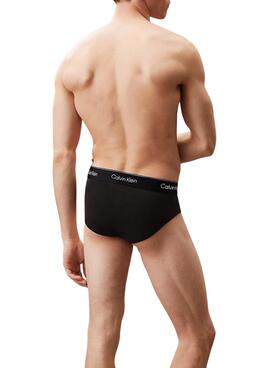 Pack 3 Slips Calvin Klein Icon  Schwarz für Männer