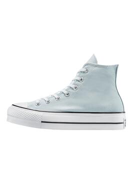 Sneaker Converse Chuck Taylor All Star Plattform in türkisblau