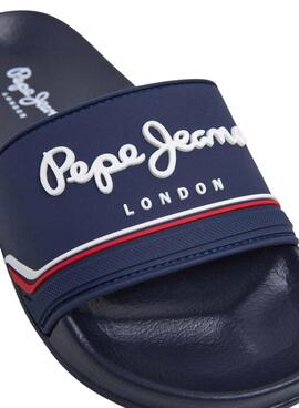 Flip-Flops Pepe Jeans Slider   in Marineblau für Männer