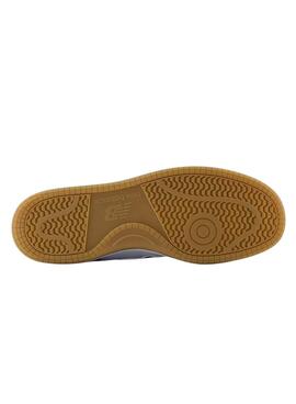 Turnschuhe New Balance BB480 weiß und malve für Männer