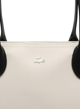 Kleid Lacoste Athena weiß für Frauen