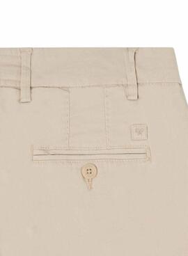 Bermuda Silbon Klassiker in Beige für Frauen.