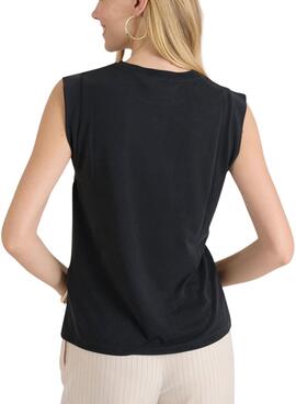 T-Shirt Naf Naf Rony schwarz für Frauen