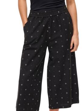 Hose Vila Viprisilla Culotte Schwarz für Damen