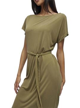 Kleid Vila Vimodala in Grün für Damen