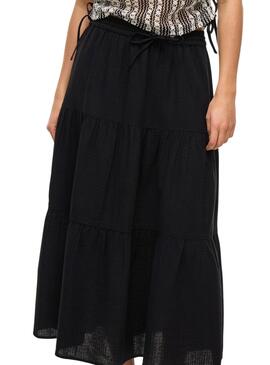 Rock Vila Vilania schwarz für Damen