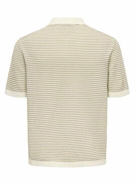 Polo Only and Sons Kian beige für Herren