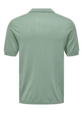 Only and Sons Wyler Polo in Grün für Herren