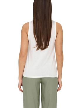Top Only Penny weiß für Damen