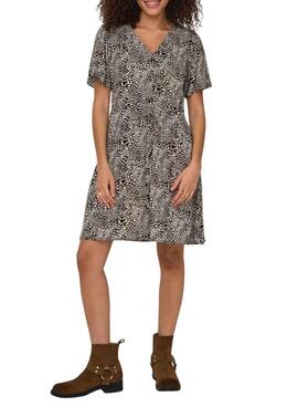 Kleid Only Evida Tiermuster für Damen