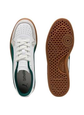 Turnschuhe Puma Indoor in Weiß und Grün für Männer.