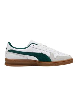 Turnschuhe Puma Indoor in Weiß und Grün für Männer.