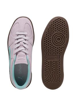 Turnschuhe Puma Palermo in Rosa und Türkis für Frauen