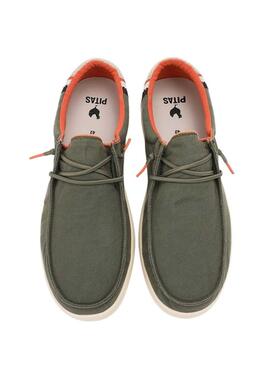 Schuhe Walkin Pitas Canna Grün für Herren
