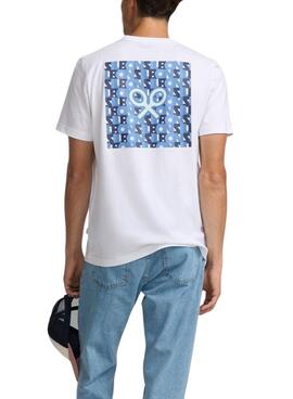 T-shirt Silbon Lettering weiß für Männer