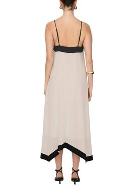 Kleid Only Diana beige für Damen