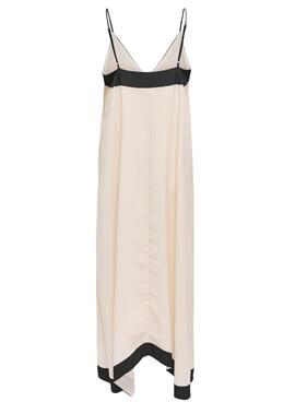 Kleid Only Diana beige für Damen