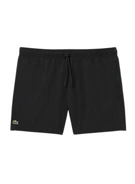 Lacoste Basic Badehose in Schwarz für Herren