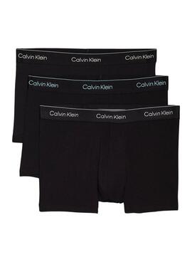 Pack Unterhosen Calvin Klein Trunk Boxer Schwarz für Herren